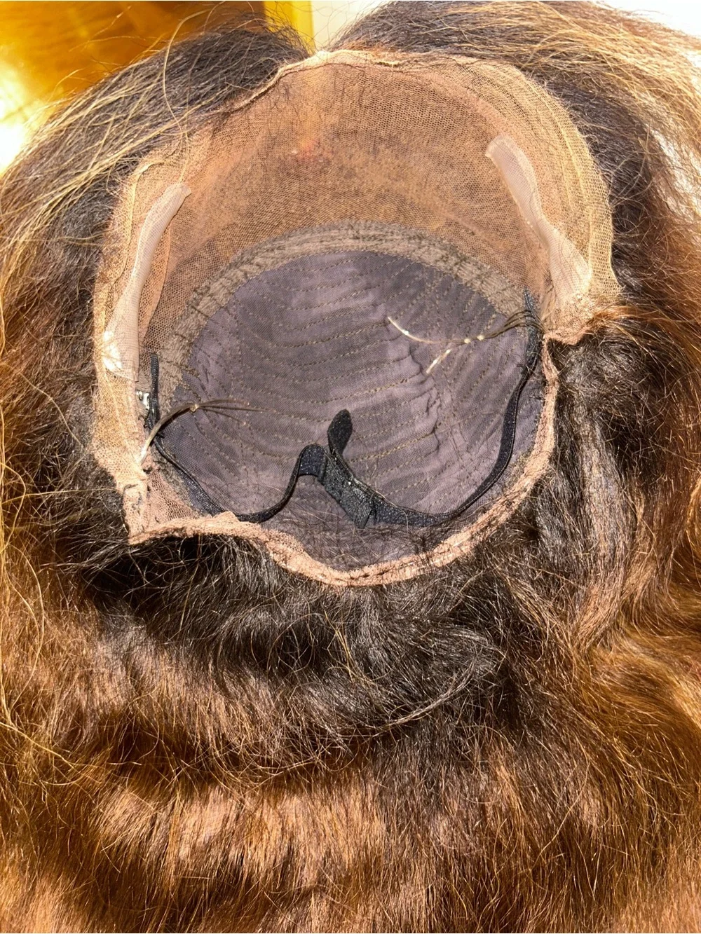 Brown Shoulder-Length Lace Front Wig